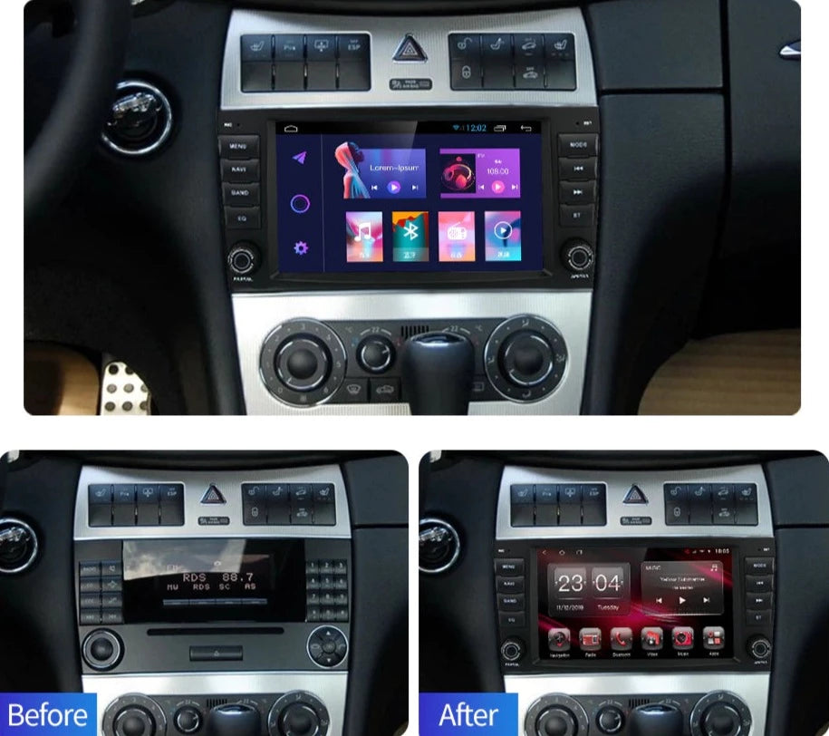 Mercedes-Benz CLK-Class | 2006-2012 | Android Screen VMS