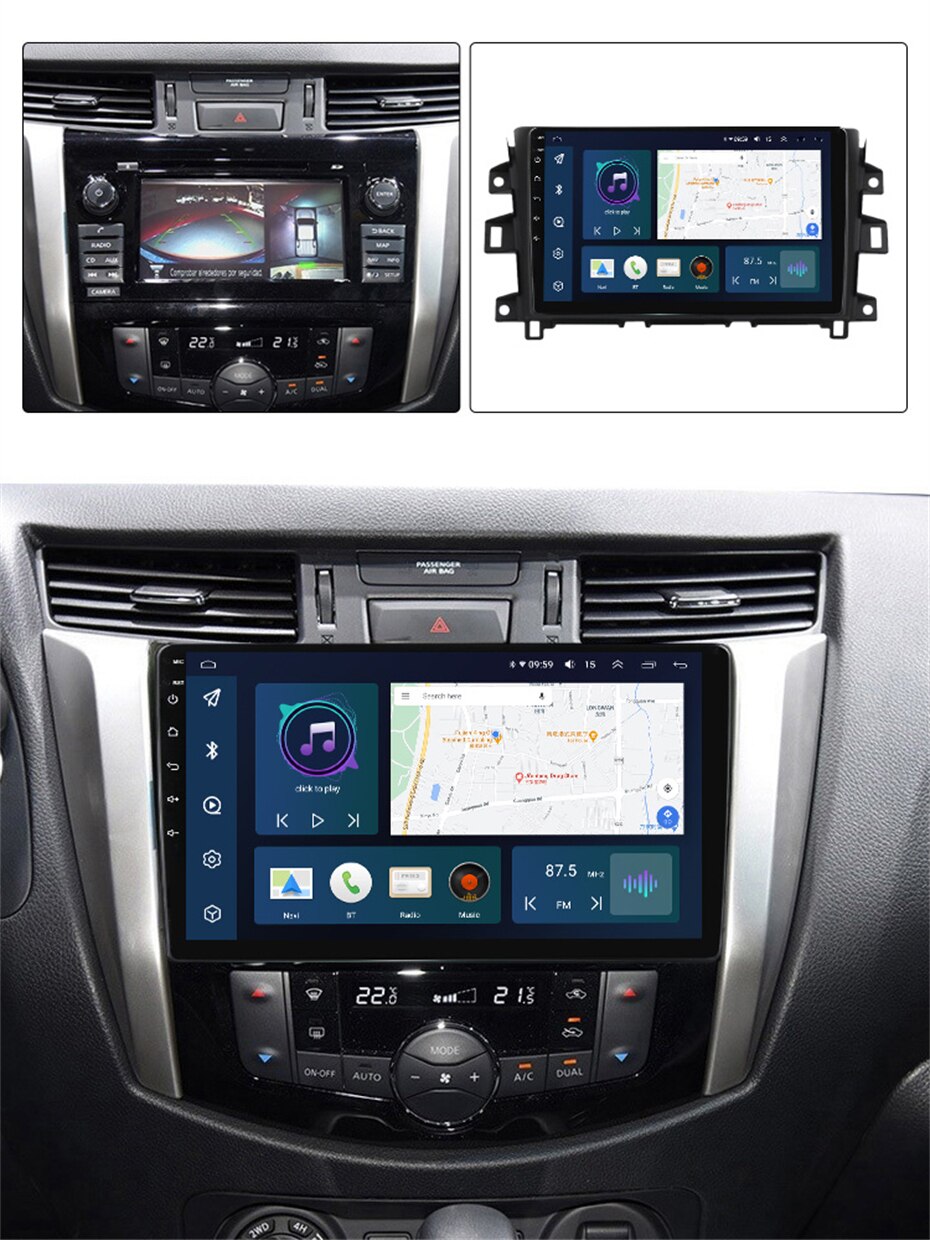 Nissan Navara | 2011-2016 | Android Screen VMS