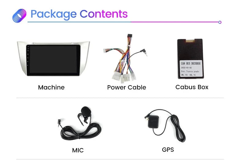Lexus RX 400h | 2003-2009 | Android Screen VMS