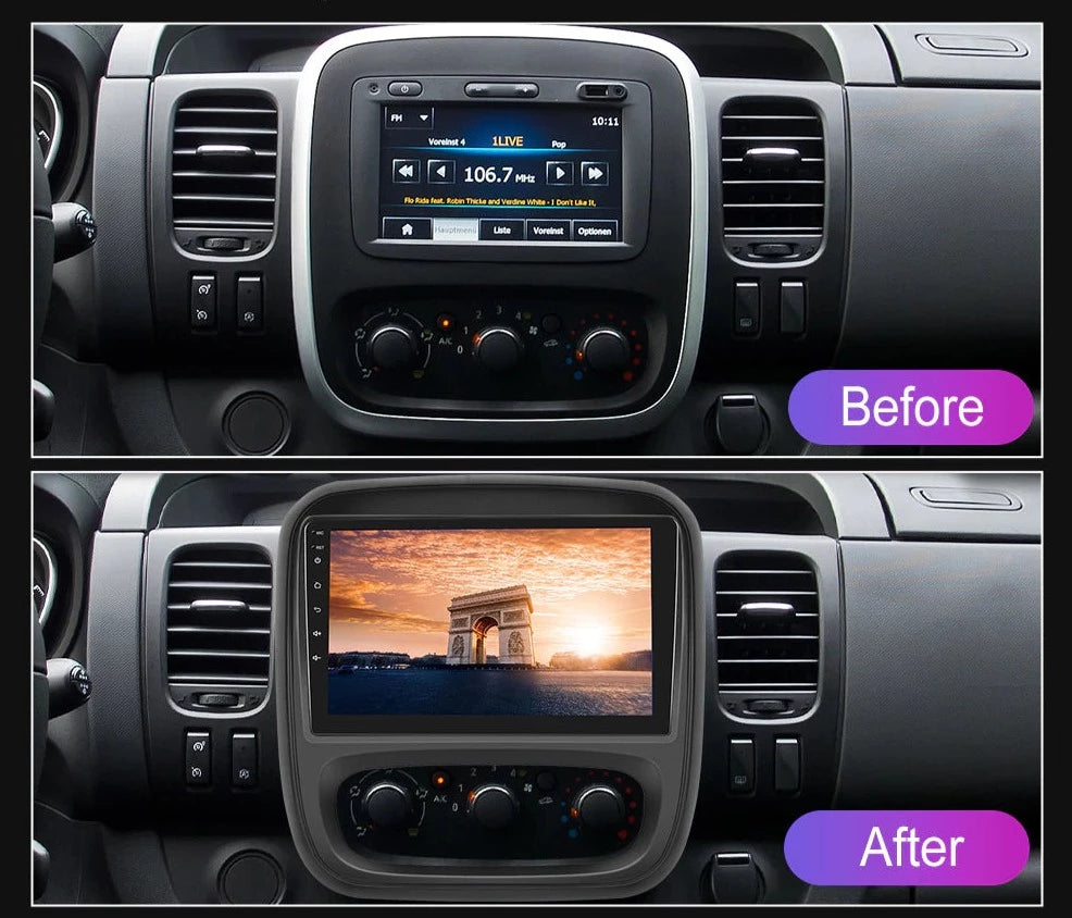 Vauxhall Vivaro | 2015-2018 | Android Screen VMS