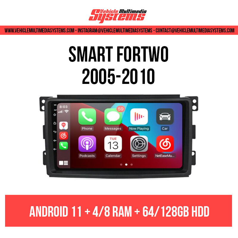 Smart Fortwo | 2005-2010 | Android Screen VMS