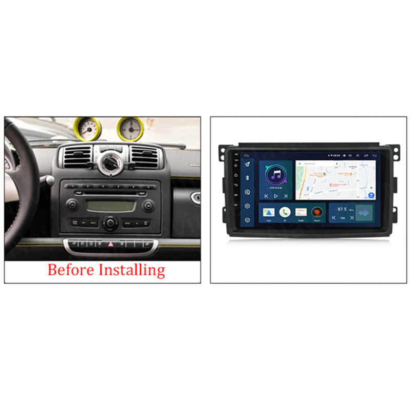 Smart Fortwo | 2005-2010 | Android Screen VMS