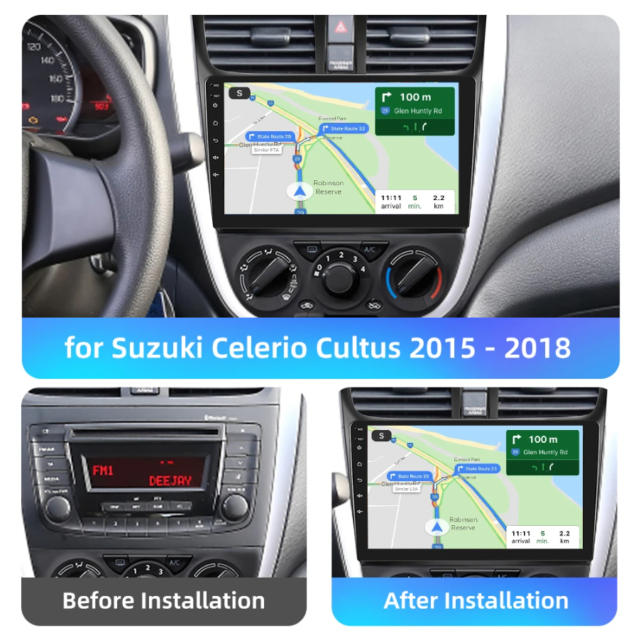 Suzuki Celerio | 2015-2017 | Android Screen VMS