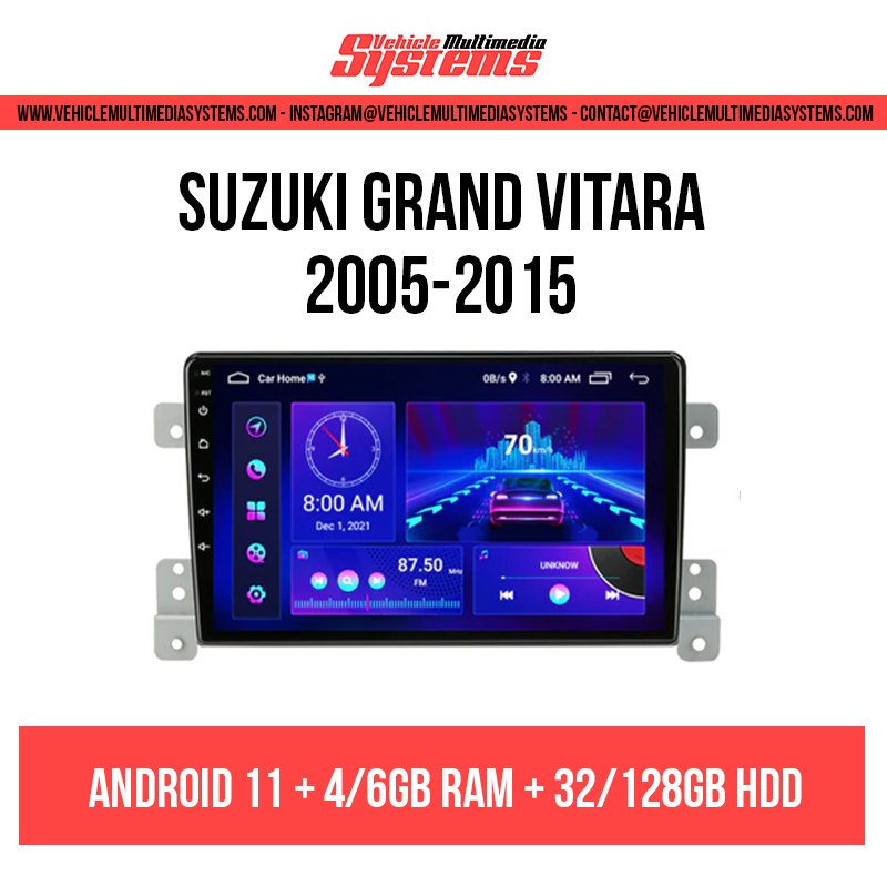 Suzuki Grand Vitara | 2005-2015 | Android Screen VMS