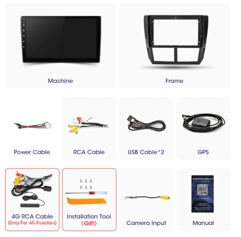 Subaru Impreza | 2007-2013 | Android Screen VMS
