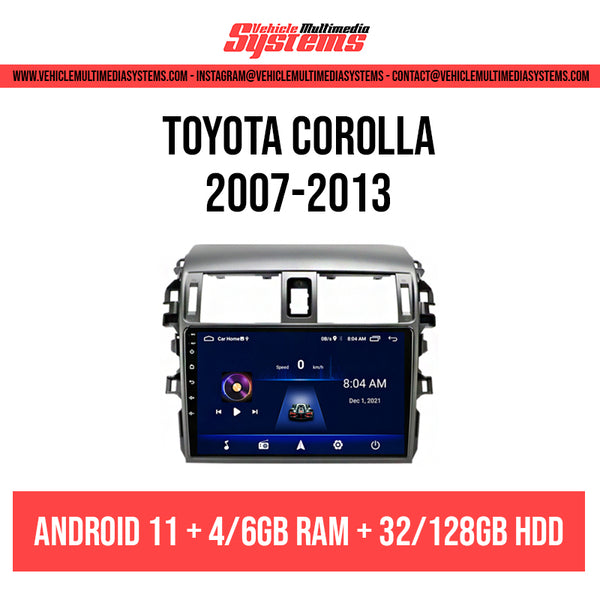 android screen for toyota corolla 2013