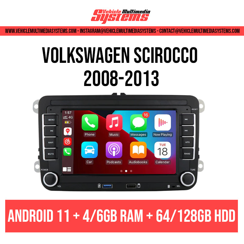 Volkswagen Scirocco | 2008-2013 | Android Screen VMS