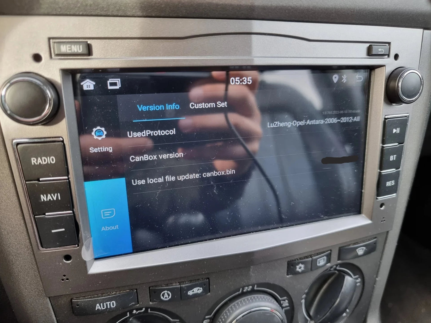 Vauxhall Antara | 2007-2016 | Android Screen VMS