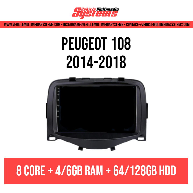 Peugeot 108 | 2014-2018 | Pantalla Android