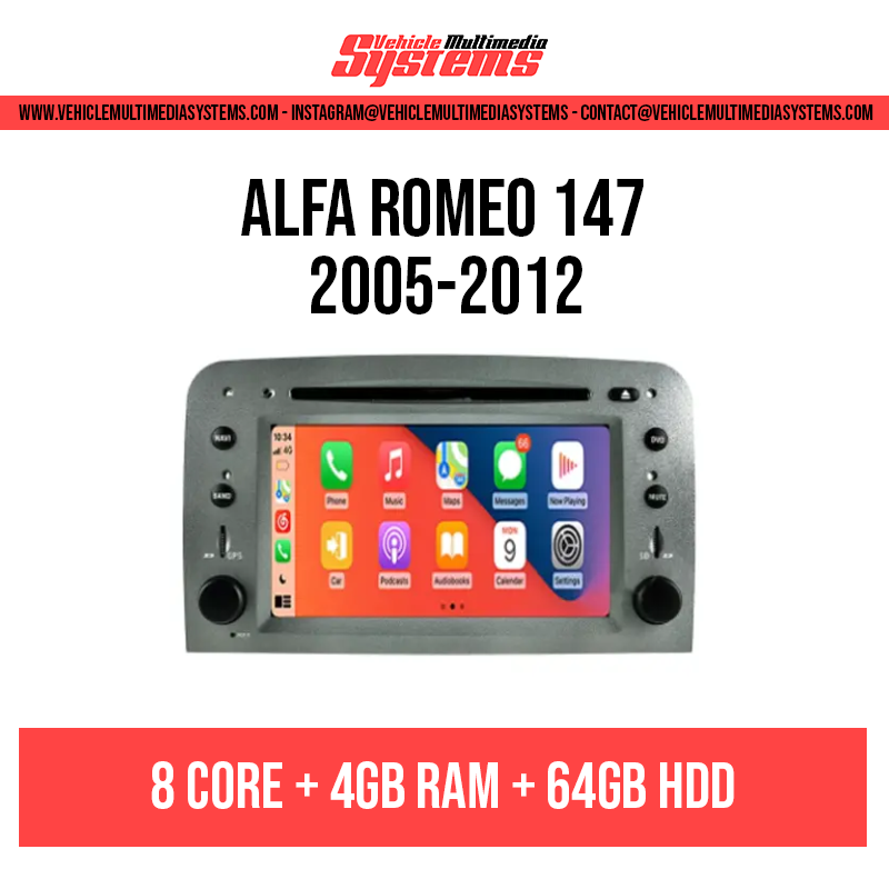 Alfa Romeo 147 | 2005-2012 | Pantalla Android