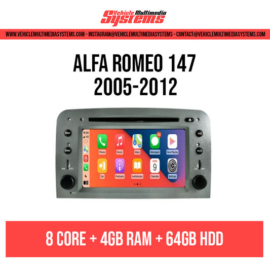 Alfa Romeo 147 | 2005-2012 | Pantalla Android