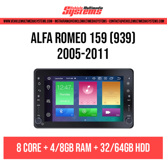 Alfa Romeo 159 (939) | 2005-2011 | Pantalla Android