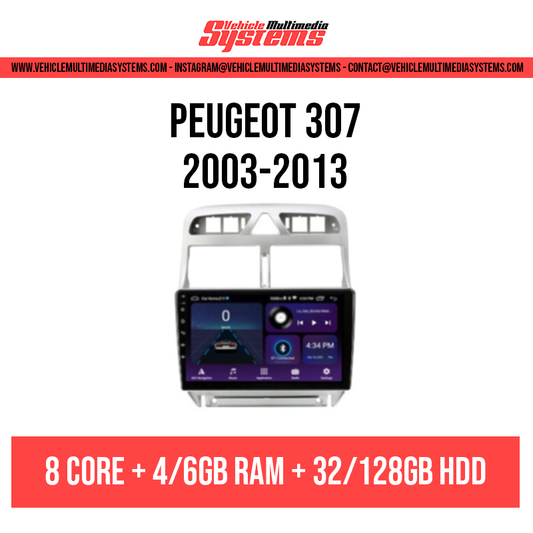 Peugeot 307 | 2003-2013 | Android Screen