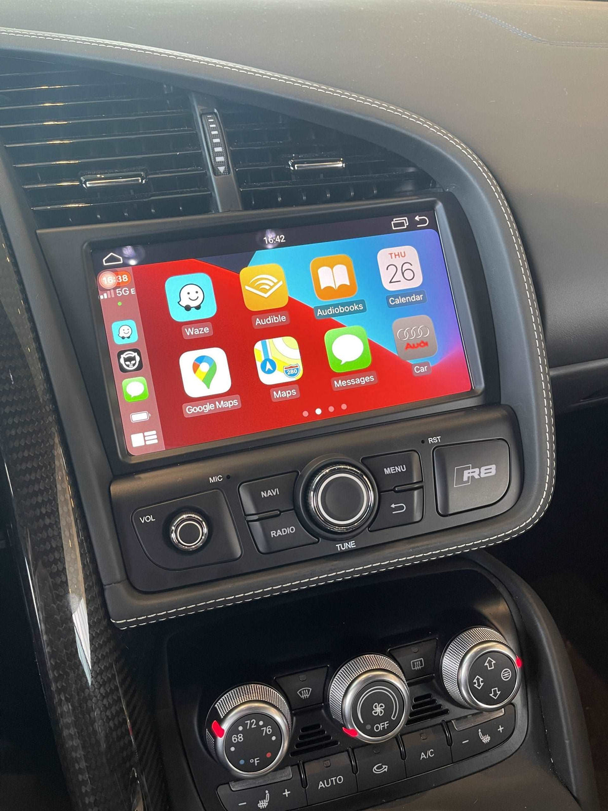 Audi R8 | 2007-2015 | Android Screen– Vehicle Multimedia Systems