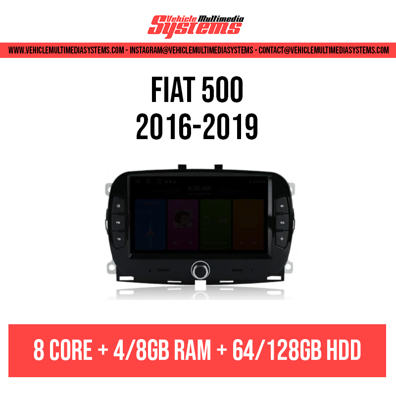 Fiat 500 | 2007-2015 | Pantalla Android