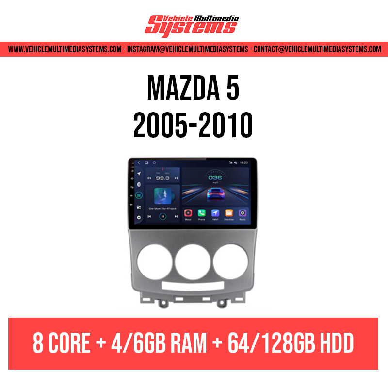 Mazda 5 | 2005-2010 | Android Screen