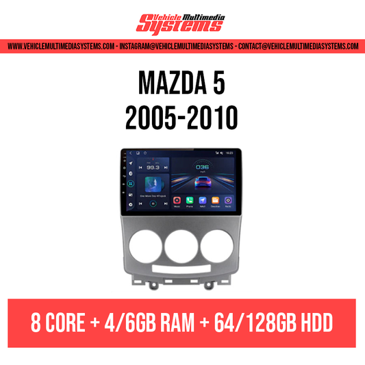 Mazda 5 | 2005-2010 | Android Screen