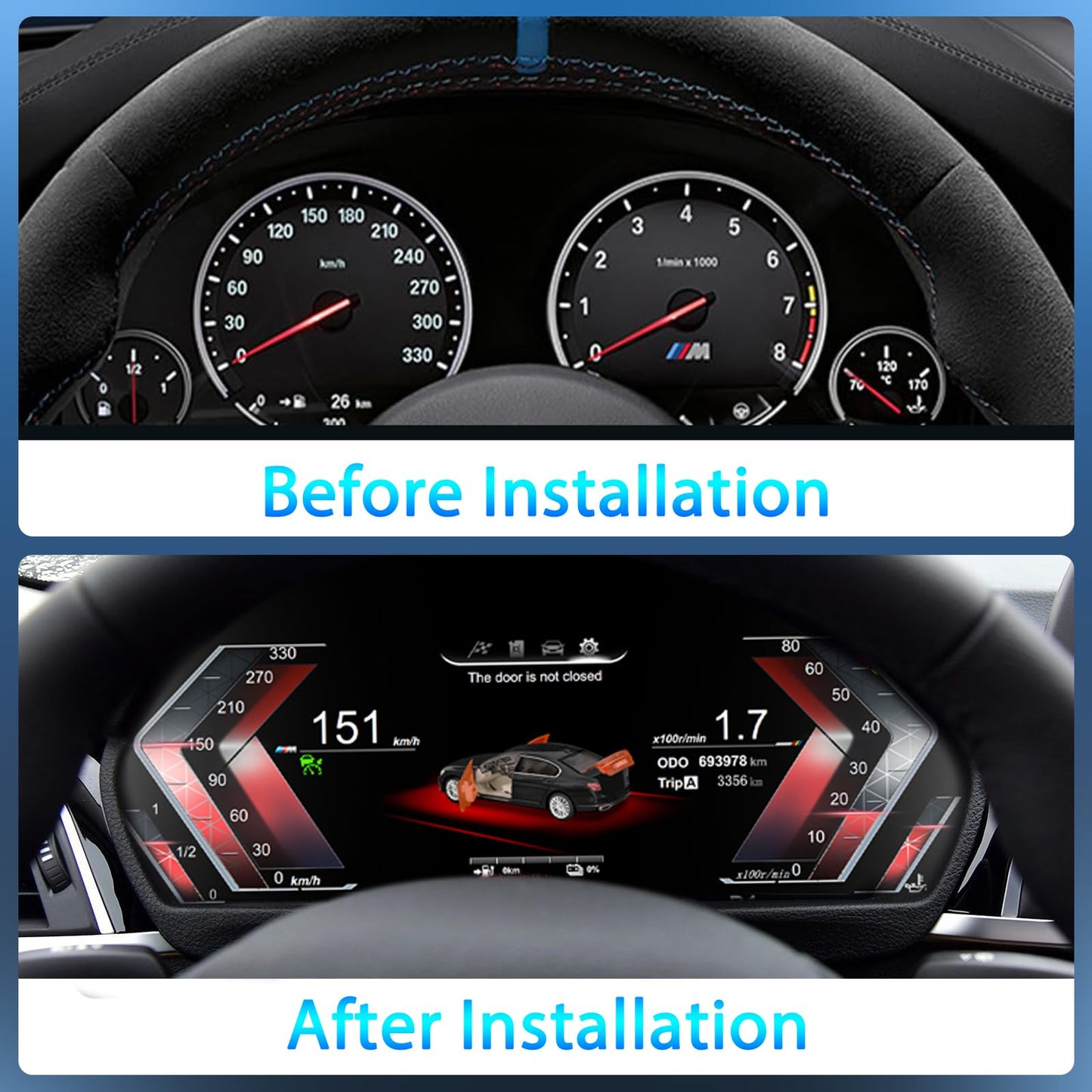 BMW 3 Series | E Series  | Digital Cluster