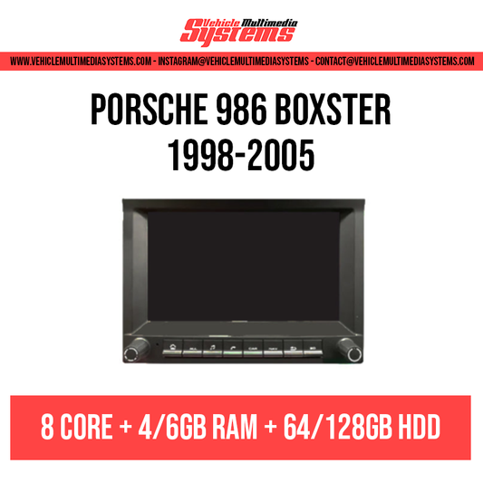 Porsche 986 Boxster | 1998-2005 | Android Screen