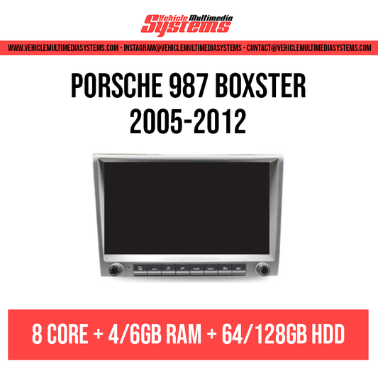 Porsche 987 Boxster | 2005-2012 | Android Screen