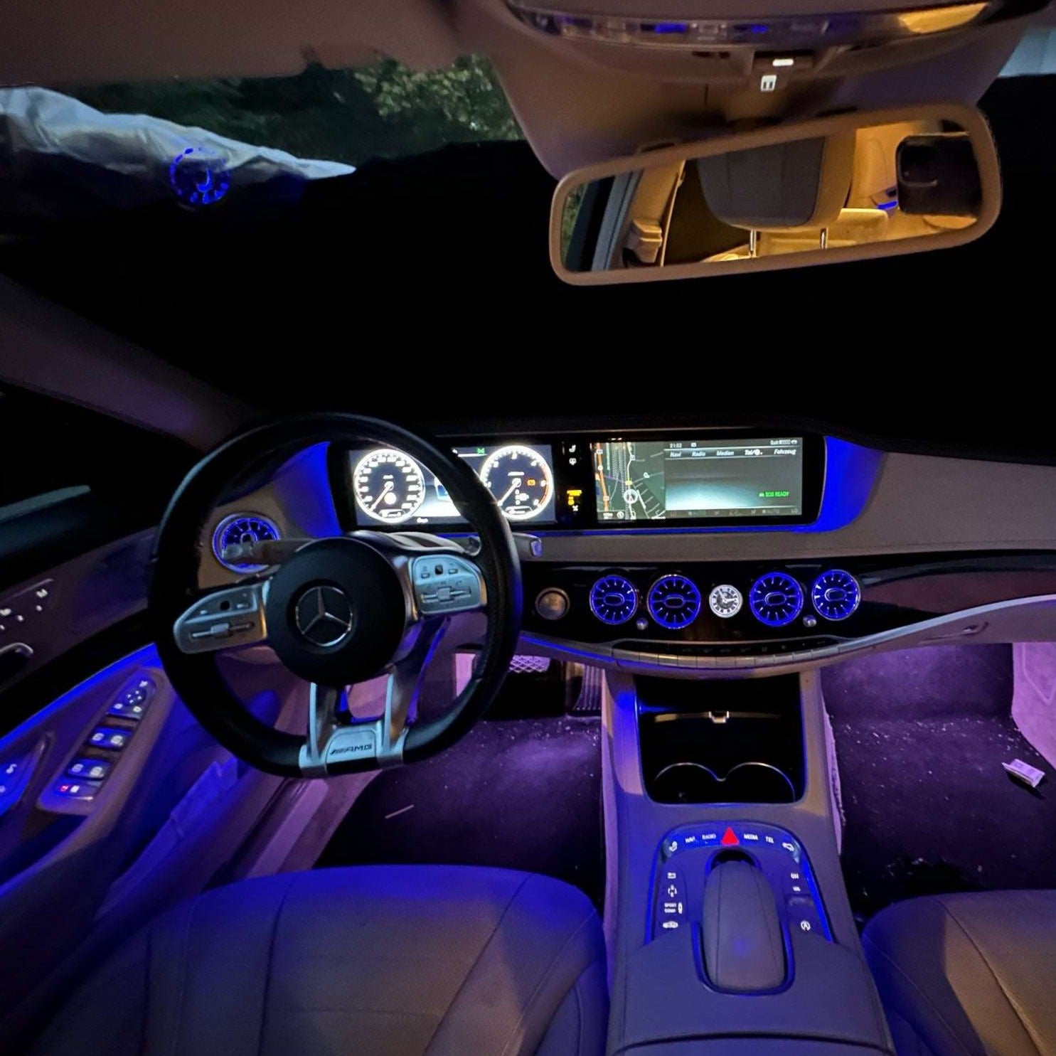 Mercedes-Benz S Class | W222 | Ambient Lighting Kit– Vehicle Multimedia ...