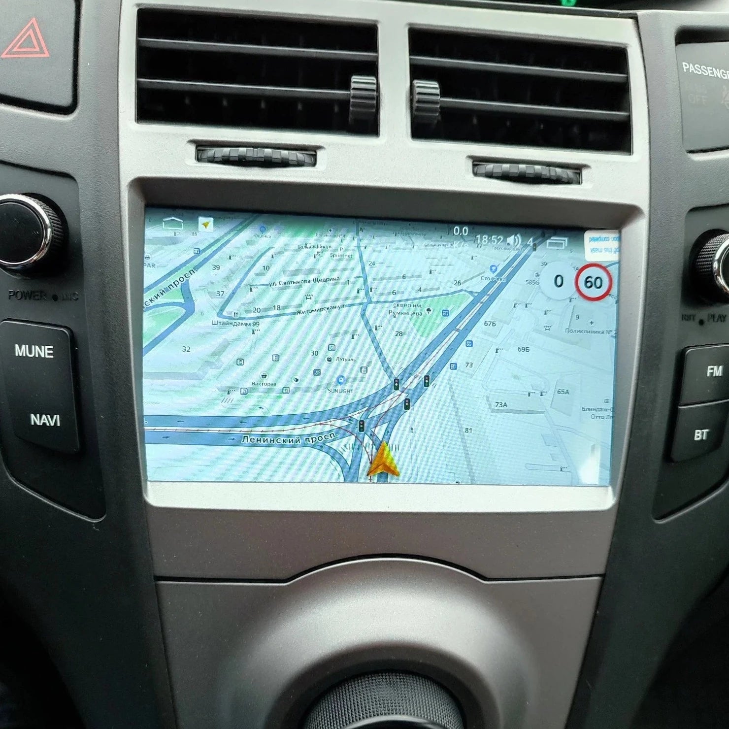 Autoradio Android 4G+64G Per Toyota Yaris/Vizi 2005-2011 - Carplay Wireless E GPS 9 Pollici | Touchscreen Incell E Telecamera
