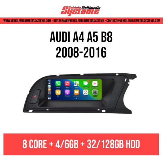 Audi A4 A5 B8 | 2008-2016 | Android Screen | Flush Style