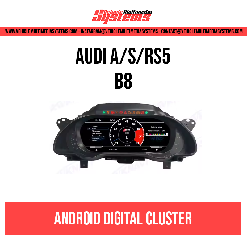 Audi A/S/RS5 | B8 | Digital Cluster