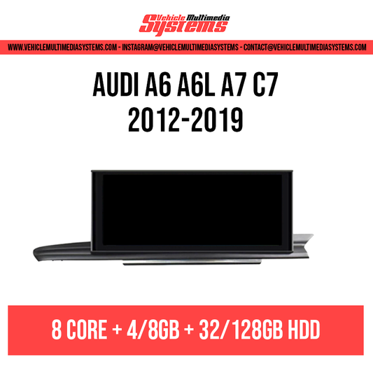 Audi A6 A6L A7 C7 RS6 | 2012-2019 | Pantalla de Android
