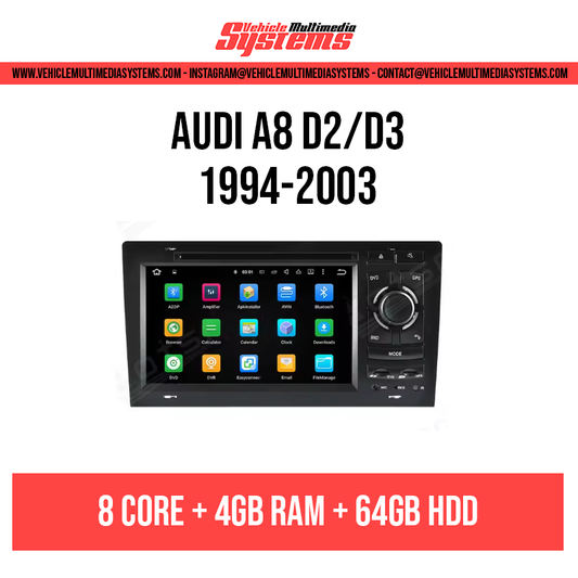 Audi A6 C5 S6 RS6 | 1997-2006 | Pantalla Android