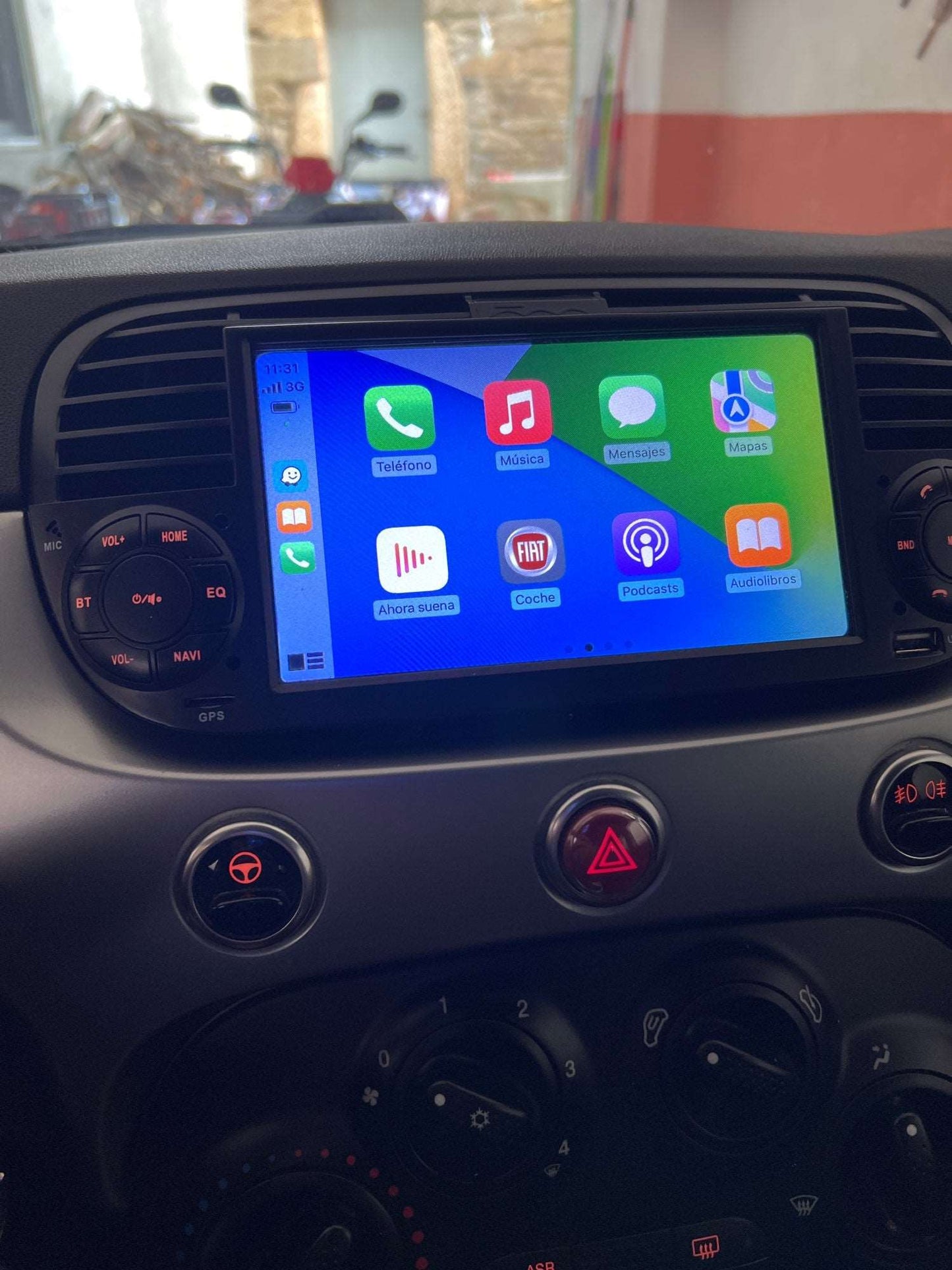 Fiat 500 | 2007-2015 | Android Screen VMS