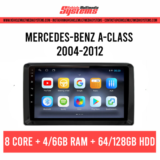 Mercedes-Benz A-Class | 2004-2012 | Android Screen