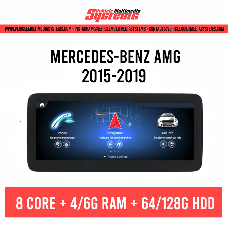 Mercedes-Benz AMG | 2015-2019 | Pantalla Android