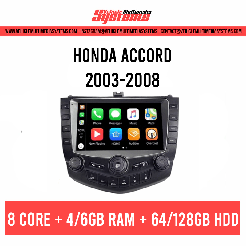 Honda Accord | 2003-2008 | Pantalla Android