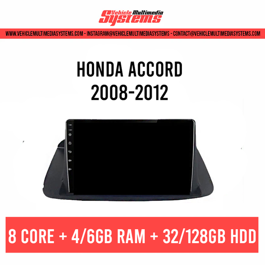 Honda Accord | 2008-2012 | Pantalla Android | Pantalla del tablero superior