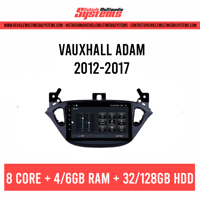 Vauxhall Adam | 2012-2017 | Pantalla Android