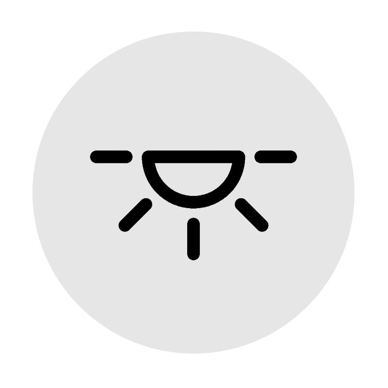"Icon of ambient lighting symbol for interior car LED light kits and atmosphere upgrades"