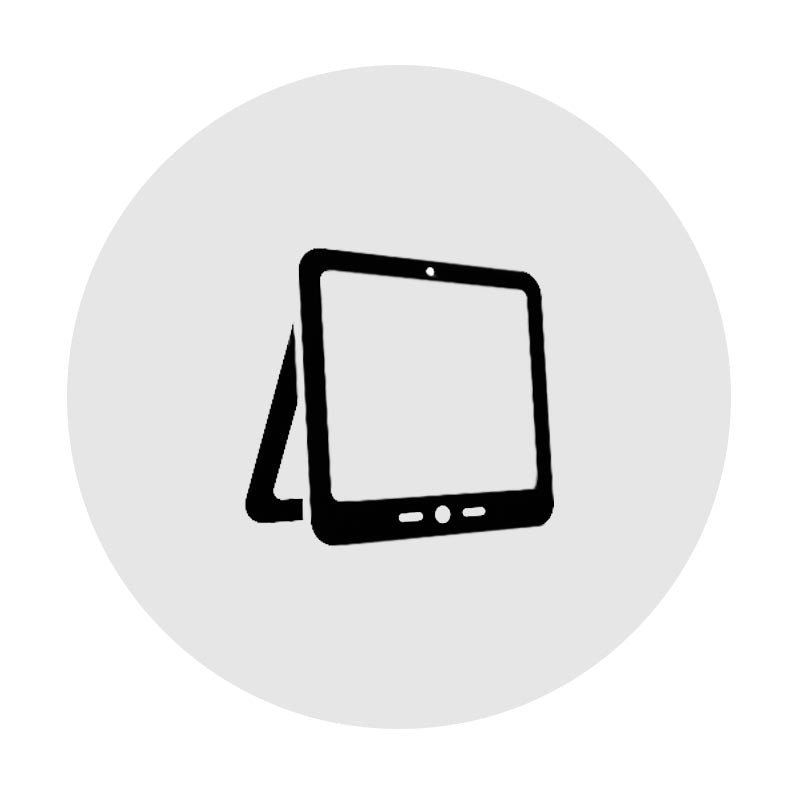 Icon of Android screen and head unit for in-car multimedia and navigation upgrades