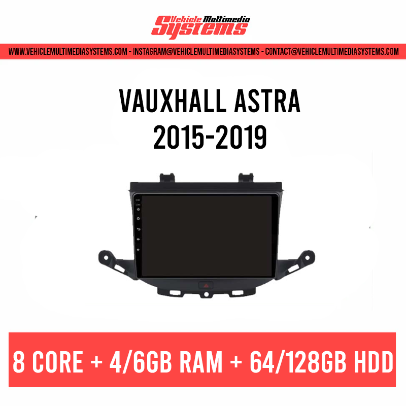 Vauxhall Astra | 2015-2019 | Android Screen