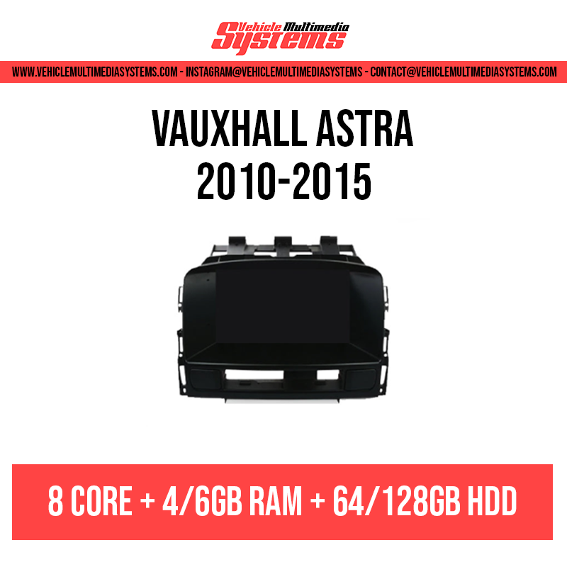 Vauxhall Astra | 2010-2015 | Android Screen