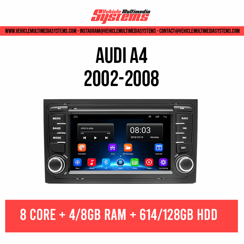Audi A4 | 2002-2008 | Pantalla de Android
