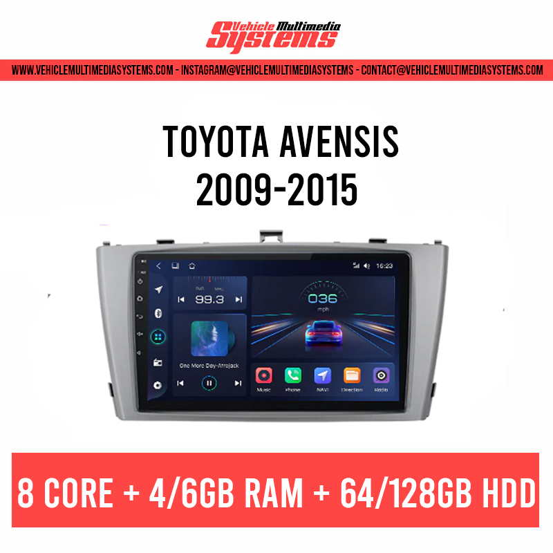 Toyota Avensis | 2009-2015 | Pantalla Android