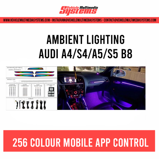 Audi A5/S5| B8 | OEM Style Ambient Lighting Kit