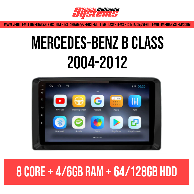 Mercedes-Benz B-Class | 2004-2012 | Android Screen
