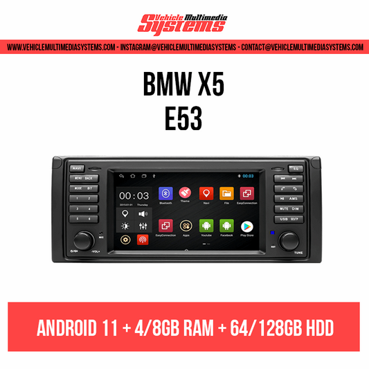 BMW X5 | E53 | Android Screen VMS