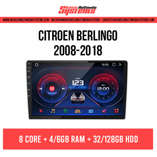 Citroen Berlingo | 2008-2018 | Pantalla Android