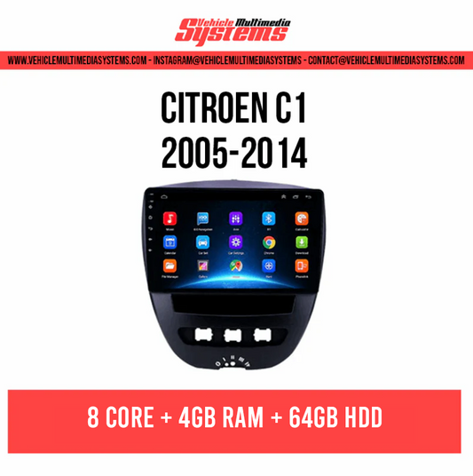 Citroen C1 | 2005-2014 | Pantalla Android