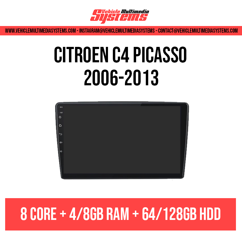 Citroen C4 Picasso | 2006-2013 | Android Screen