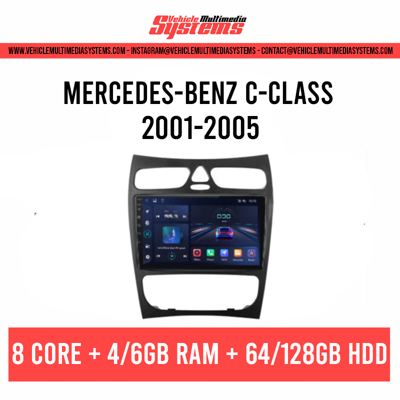 Mercedes-Benz Clase C | 2001-2005 | Pantalla Android