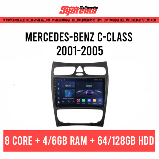 Mercedes-Benz C-Class | 2001-2005 | Android Screen
